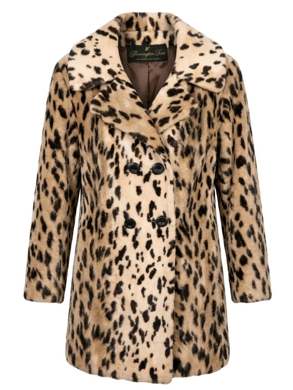 Vintage 1960s/70s Russel Taylor Leopard Faux Fur Jacket – Flemington Furs NJ –